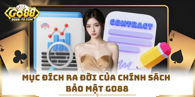 Mục Đích Ra Đời Của Chính Sách Bảo Mật GO88